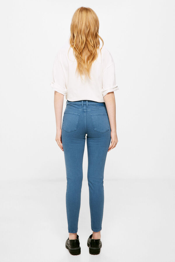 Springfield Jeans Color Slim Cropped estampado
