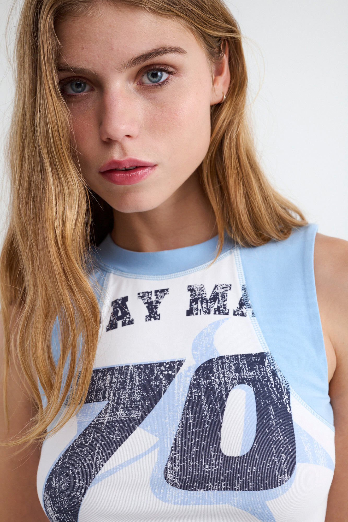 Balmohk Top estampado