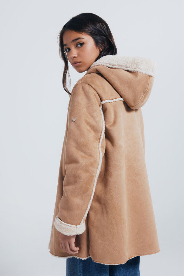 Springfield Kids Jaqueta de tecido trespassado para menina azul