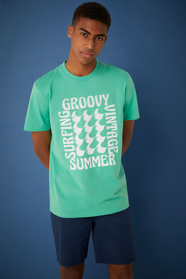 Springfield T-shirt summer verde