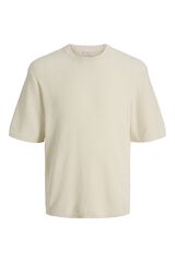 Jack & Jones Camisola de malha relaxed fit branco