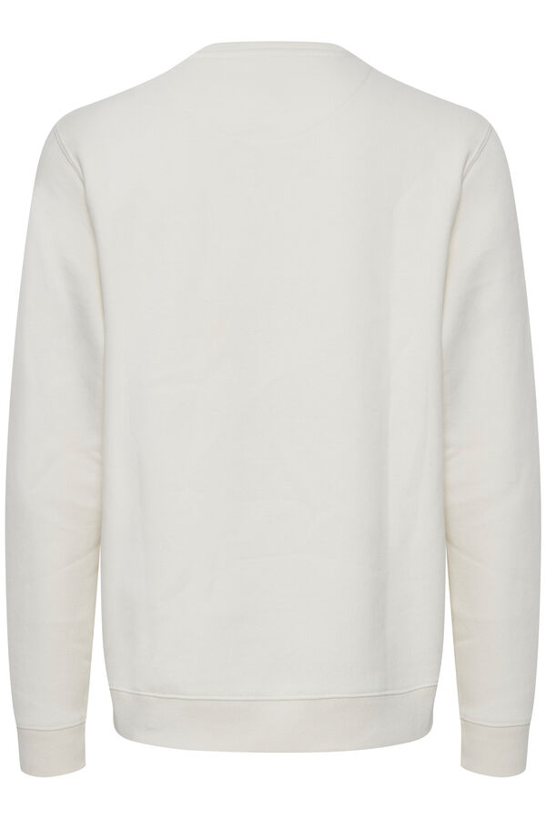 Blend Sudadera Cuello Redondo blanco