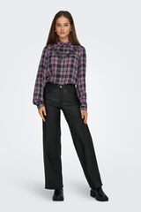 Only Camisa de volantes estampado