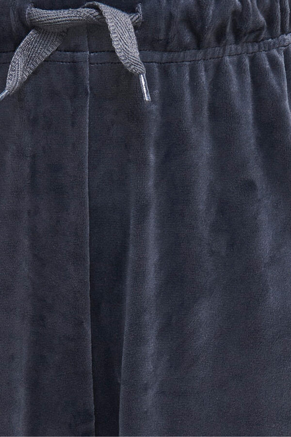 Only Girls Pantal&oacute;n jogger azul