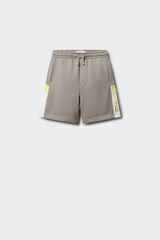 Springfield Kids Bermuda jogger franjas ni&ntilde;o gris