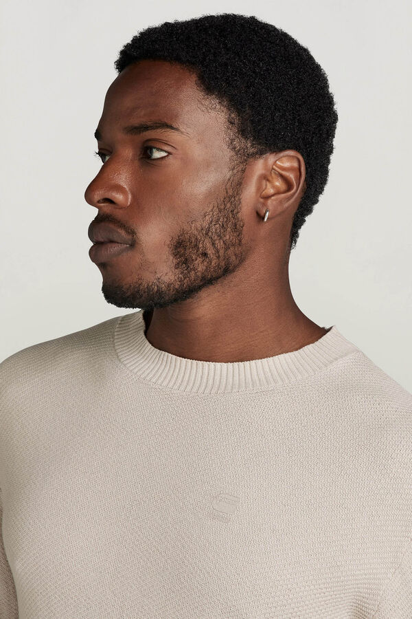 G-STAR Camisola de malha musgo  bege