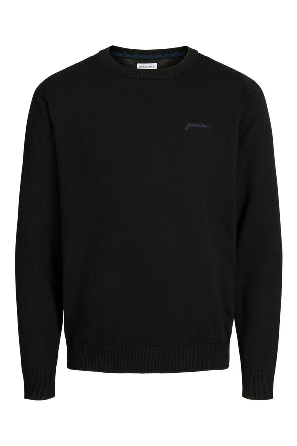 Jack & Jones Su&eacute;ter cl&aacute;ssico preto