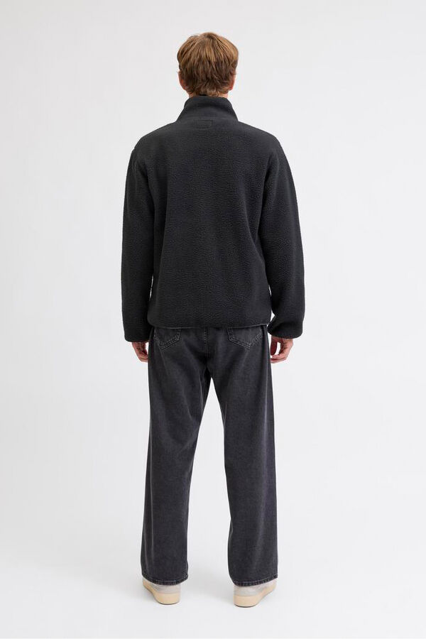 JJ REBEL Casaco Teddy preto