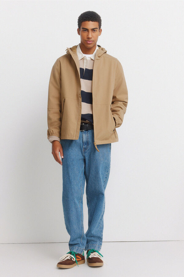 Springfield Parka t&eacute;cnica camel