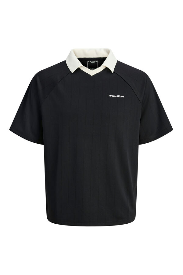 Jack & Jones Polo de pique negro