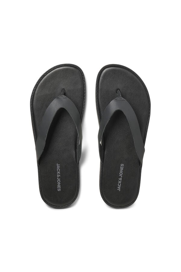 Jack & Jones Sandalias de piel negro