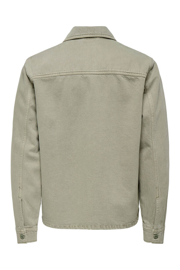 Only & Sons Cazadora de hombre regular fit gris