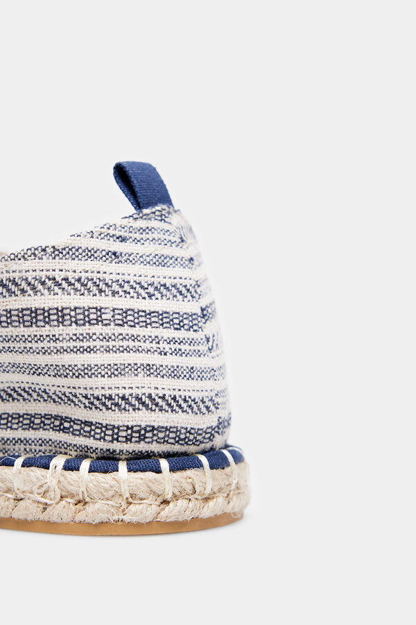 Springfield Alpargata rústica rayas azul