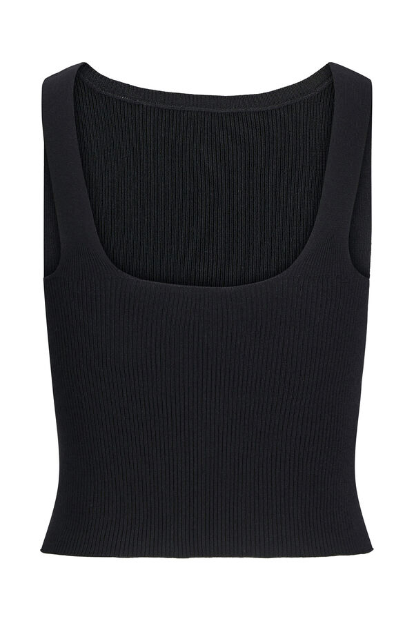 Jack & Jones Top franzido preto