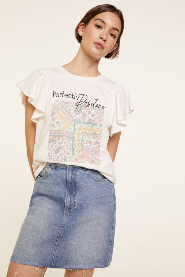 Springfield T-shirt "Perfectly positive" pedra