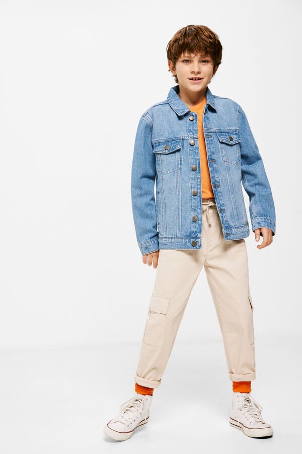 Springfield Kids Chaqueta trucker denim ni&ntilde;o azul