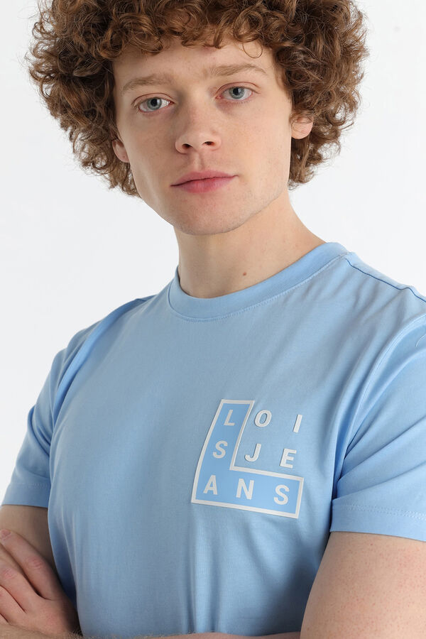 Lois T-shirt manga curta azul