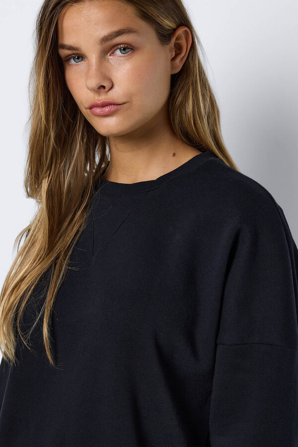 Noisy May Vestido de chándal de felpa negro