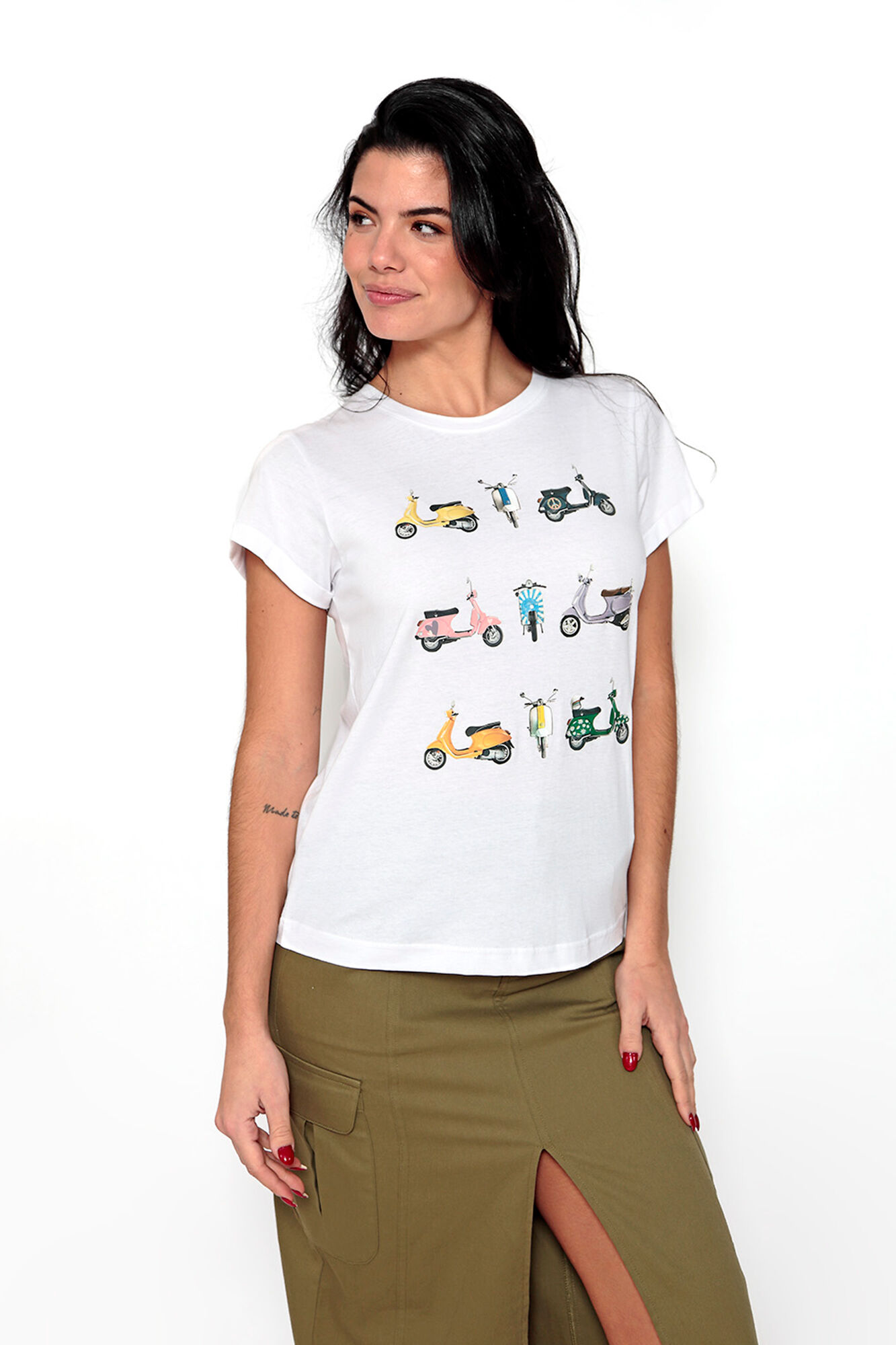 Brave Soul Camiseta manga corta estampada