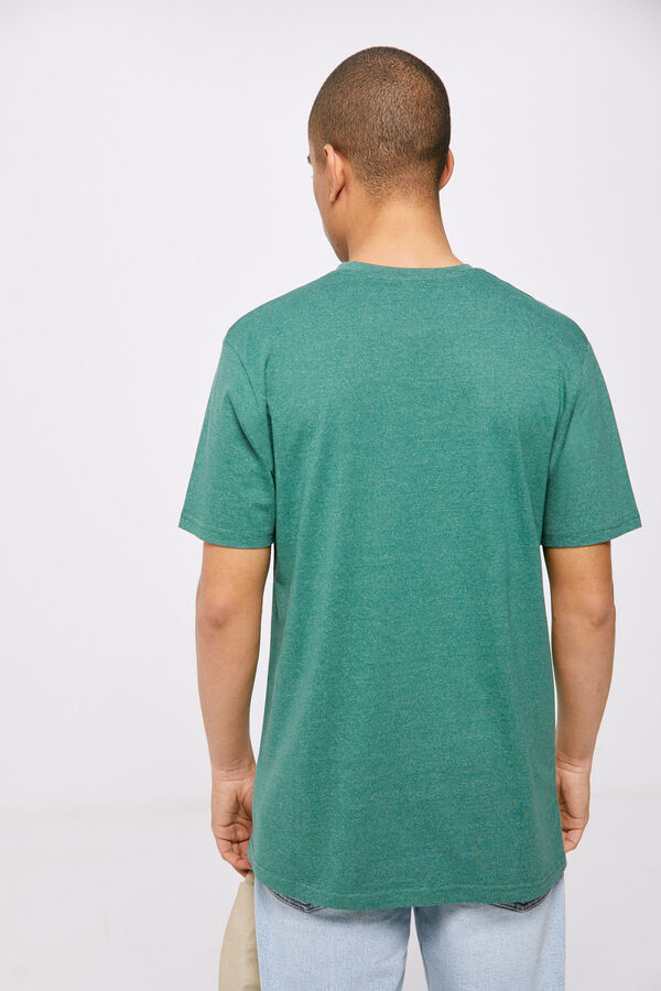 Springfield Camisola falso liso verde