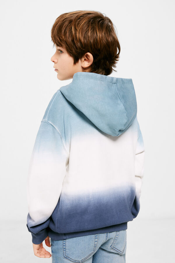 Springfield Kids Sudadera dip dye ni&ntilde;o azul