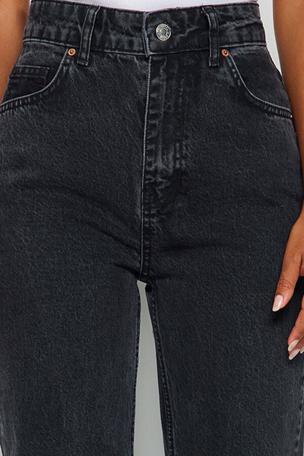 Trendyol Jeans regular de mujer gris