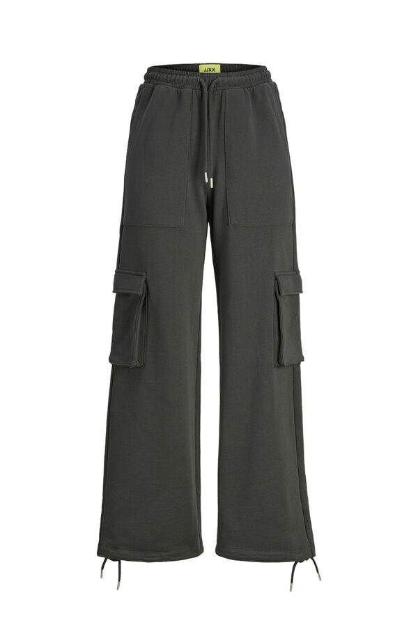 Jack & Jones Pantal&oacute;n cargo tipo jogger negro