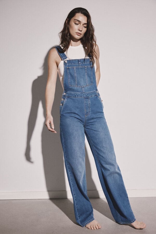 Peto Denim Petos Cortos Mujer Peto Vaquero Petos Mujer Overol