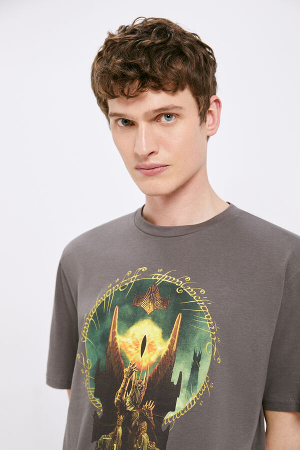 Springfield T-shirt Lord of the Rings mix cinza