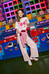 Springfield Kids Camiseta Lazo niña blanco