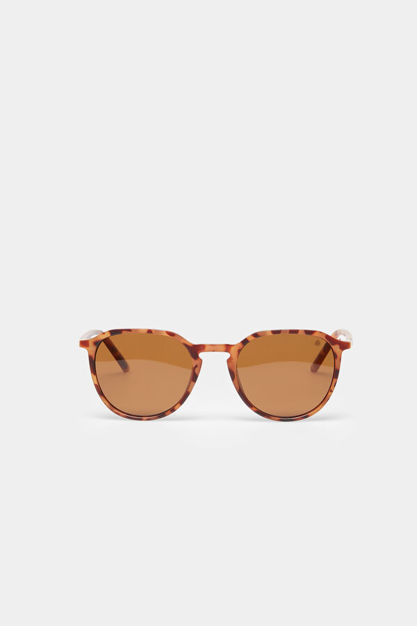 Springfield Gafas de sol efecto carey kaki