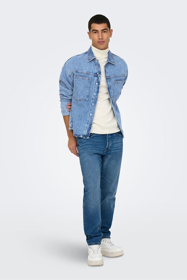 Only & Sons Chaqueta vaquera azul