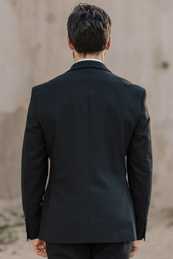 Celopman Chaqueta Traje negro