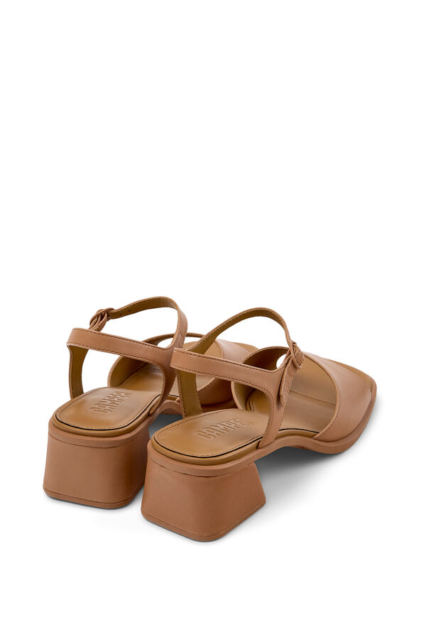 Camper Sand&aacute;lias de pele bege