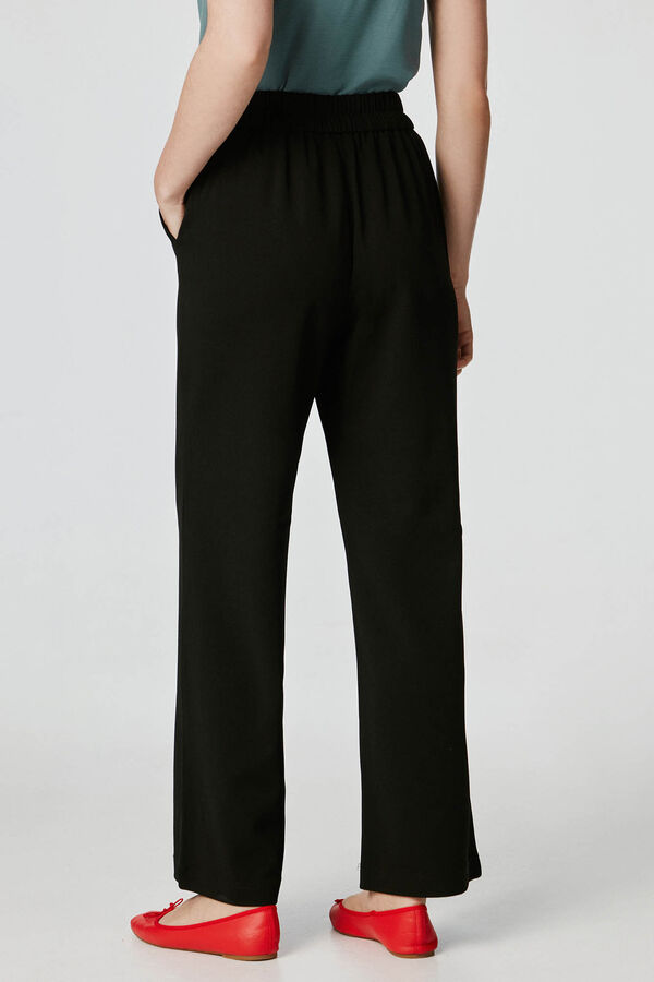 Pieces Pantalón Culotte negro