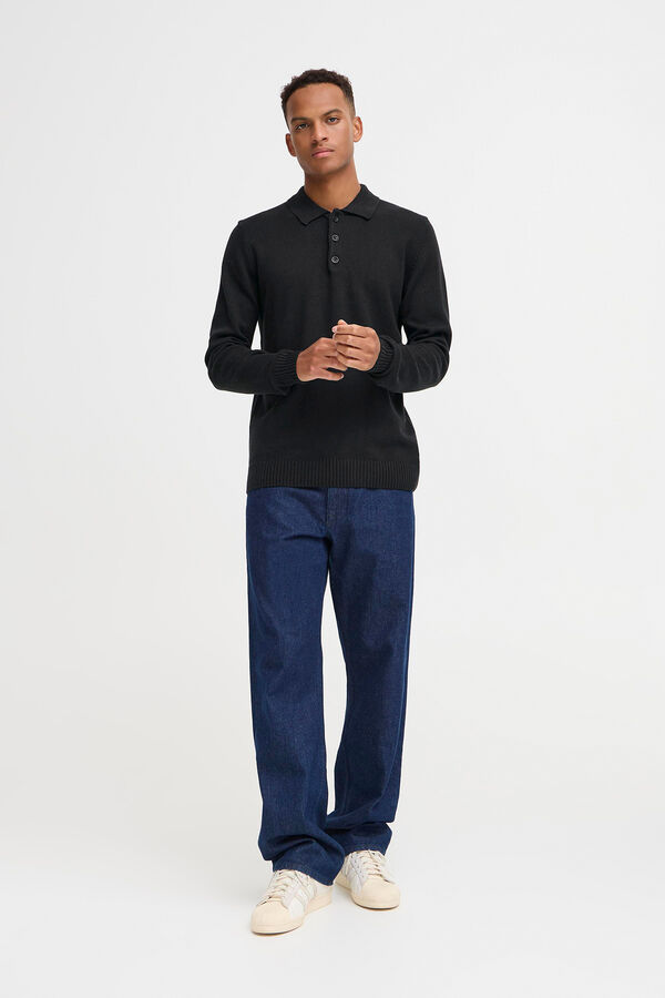 Blend Polo de Punto negro