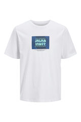 Jack & Jones PLUS Camiseta PLUS de corte regular branco