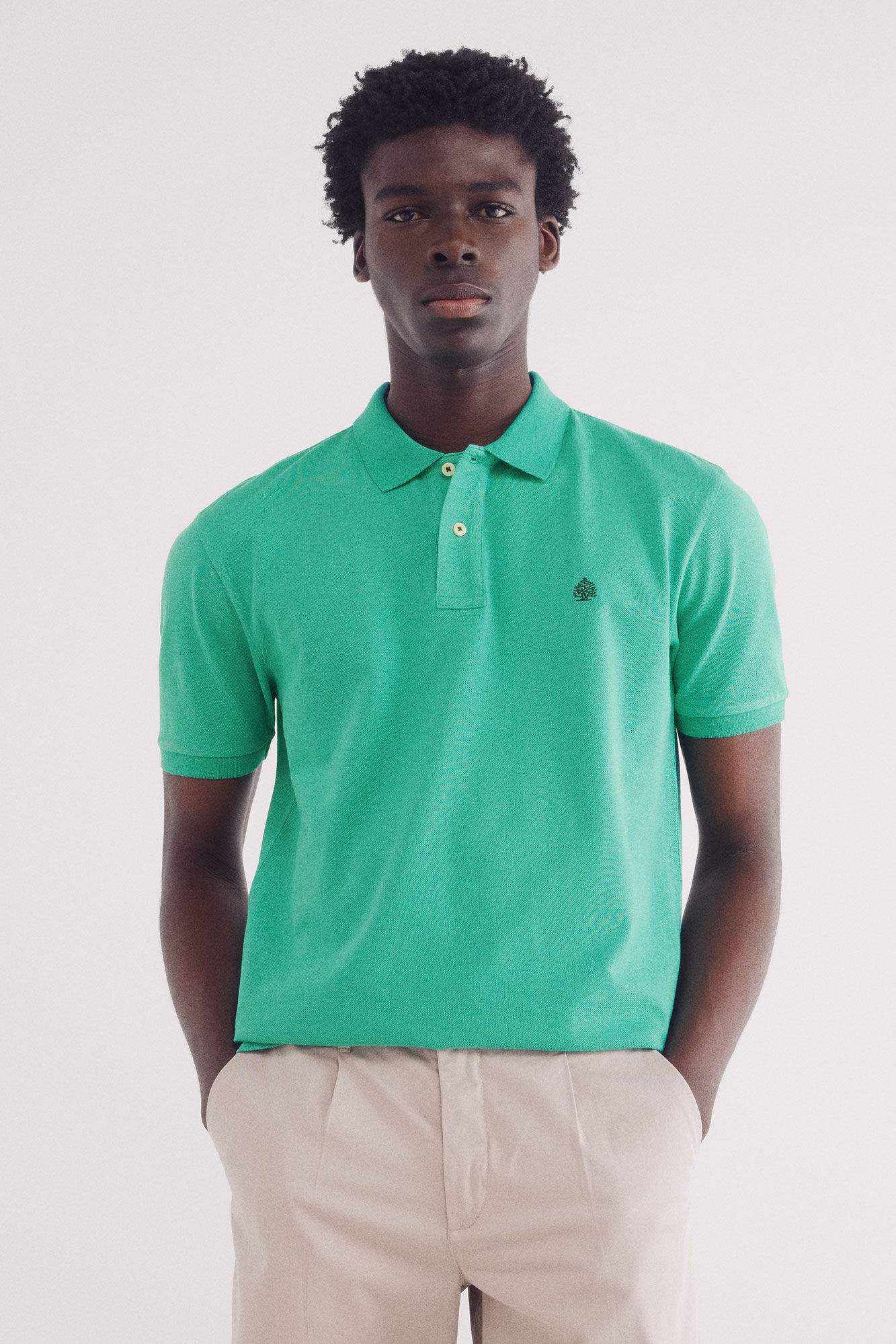 Springfield Polo piqu&eacute; b&aacute;sico regular fit