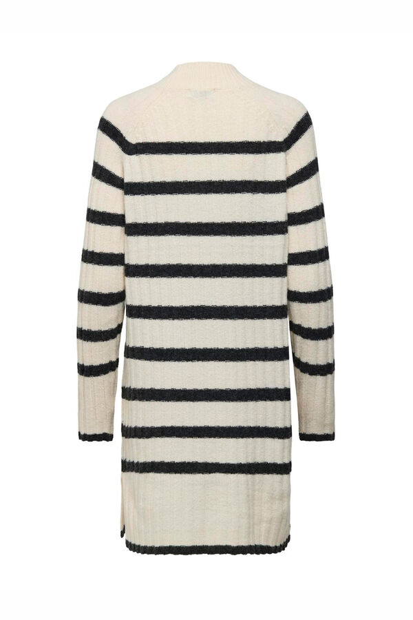 JDY Vestido de punto estampado gris