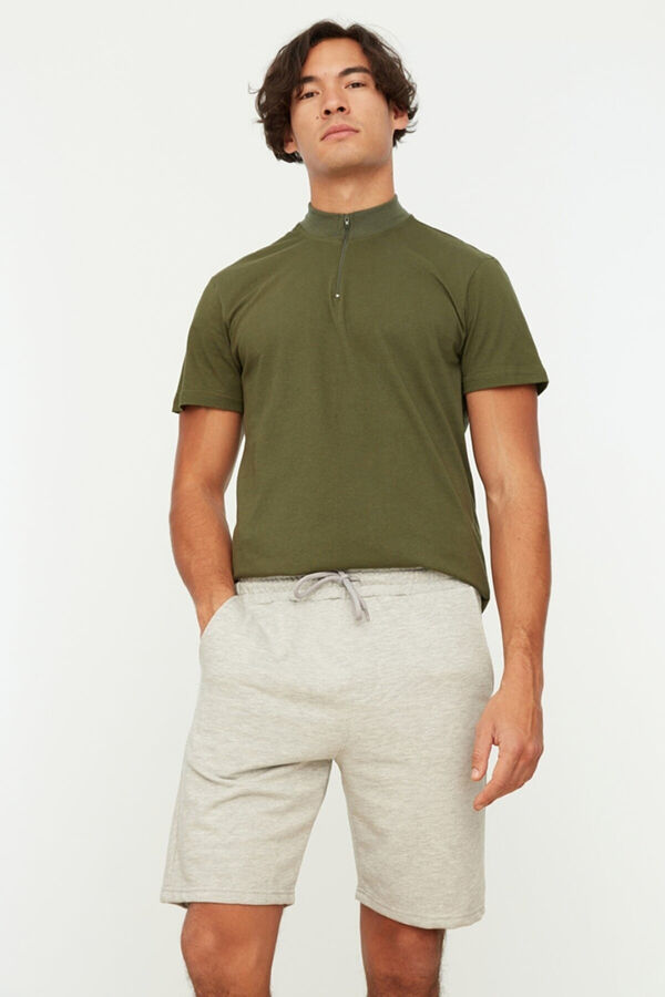 Trendyol Pack 2 bermudas jogger blanco