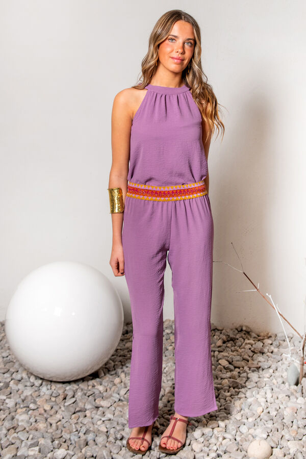 Cul Sac pantalón rabat morado/lila