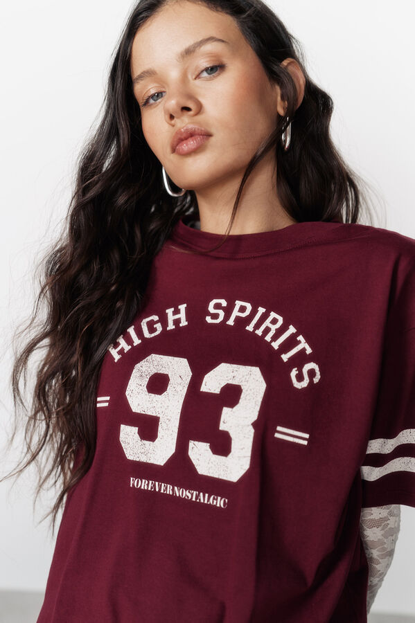 High Spirits T-shirt de novato estampado
