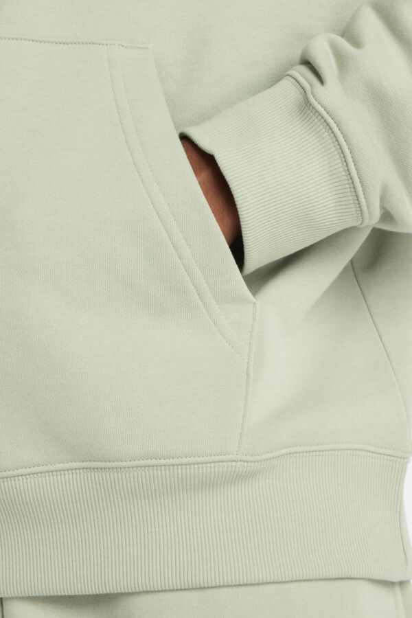 New Balance sweatshirt desportiva com capuz  bege