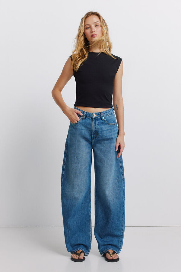 Springfield Jeans bal&atilde;o azul