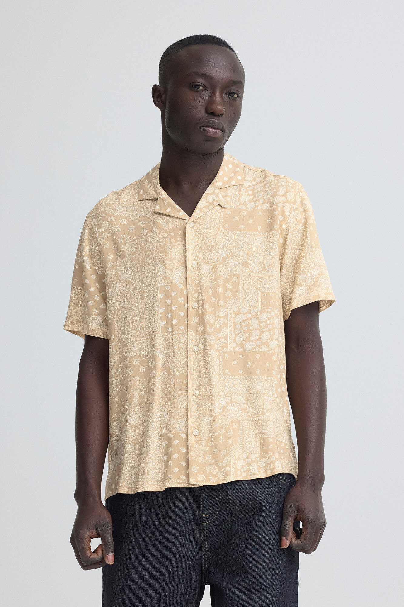 Blend Camisa de manga corta estampada