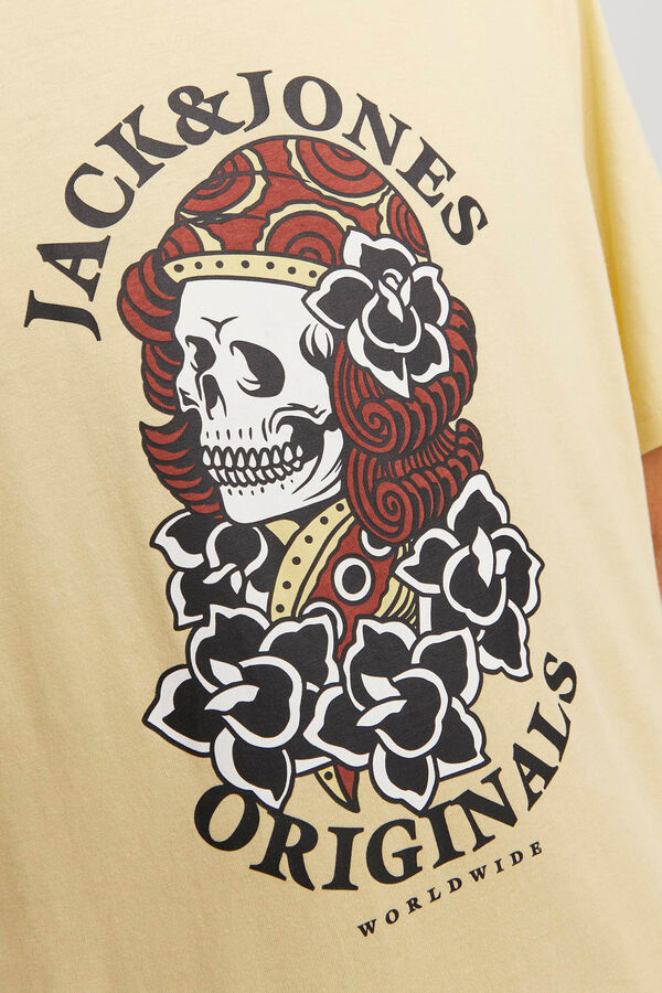 Jack & Jones Camiseta fit estándar amarillo
