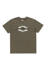 Quiksilver  Camiseta masculina de manga curta verde