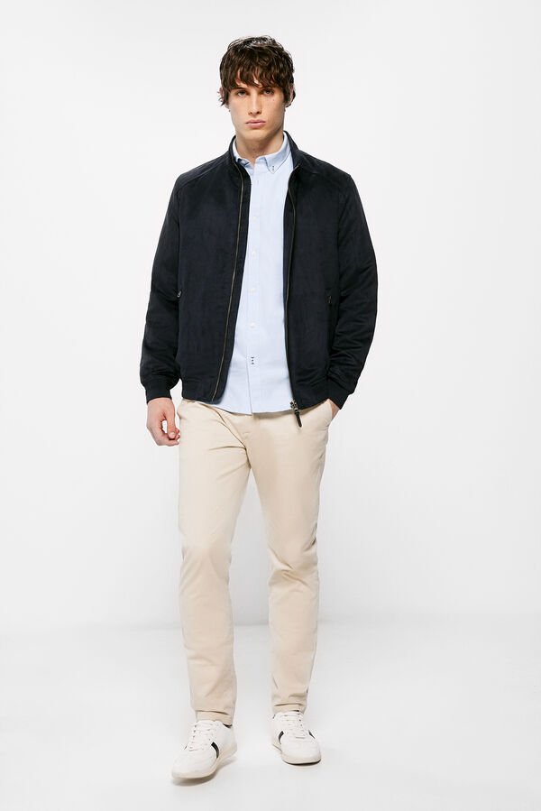 Springfield Cazadora efecto ante azul