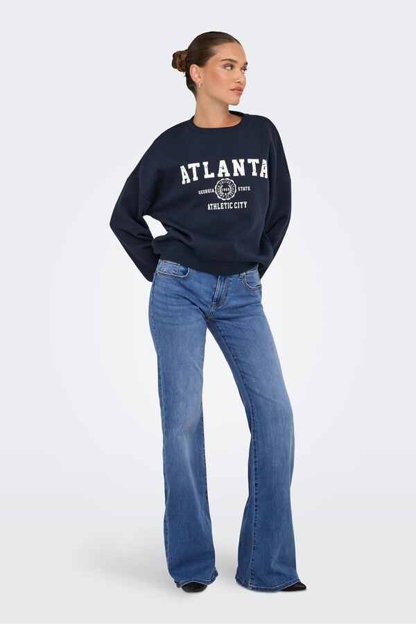 Only Cal&ccedil;a jeans boca de sino azul