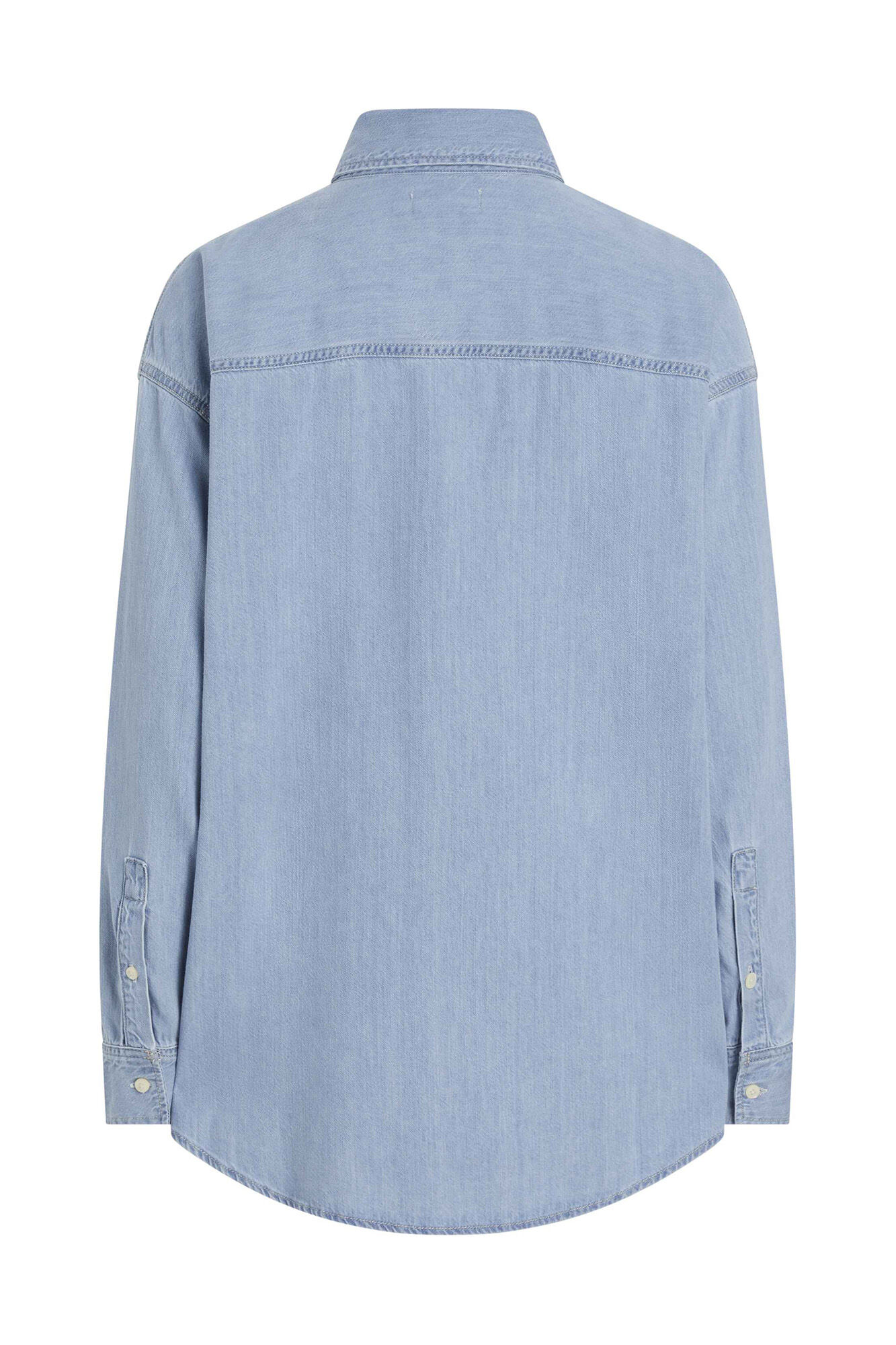 CK Jeans Camisa de ganga de manga comprida.